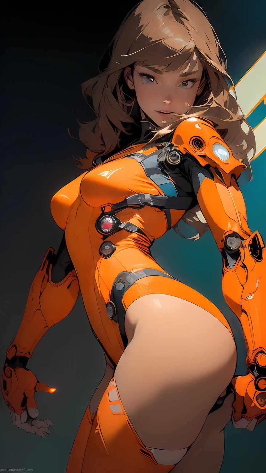 Best Quality Masterpiece Detailed 1 4 Robot Pilot Woman