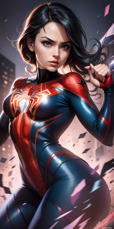 Spider Man Cyberpunk K Fem Seaart Ai