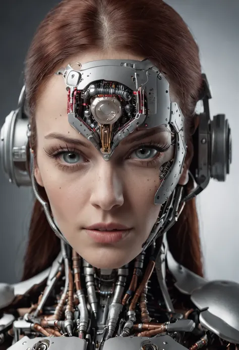 Female Cyborg Cybernetic Body Parts Seaart Ai