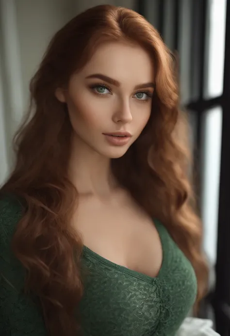 Arafed Woman Fully Sexy Girl With Brown Eyes Ultra Realistic