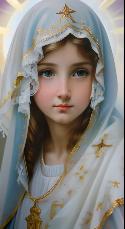 Blessed Virgin Mary Of Mount Carmel Luminoso En Estilo Similar