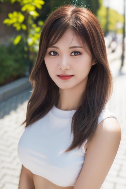 Bangs Tzuyu Woman Complex D Seaart Ai