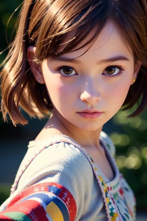 little girl, (masterpiece:1.3), (best_quality:1.3), (ultra_detailed:1.3), 8k, extremely_clear, realism, (ultrarealistic:1.3),