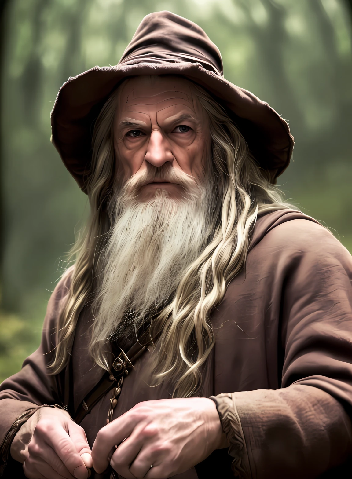 modelshoot style, (extremely detailed 8k wallpaper),a full shot photo of gandalf casting a spell, Intricate, High Detail, dramatic, fantasy world, fantastic location, skin pores, very dark lighting, heavy shadows, detailed, detailed face, (vibrant, photo realistic, realistic, dramatic, dark, sharp focus, 8k), lotr, far away,