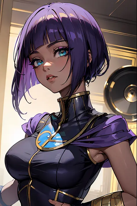 menat, sfv, (masterpiece, best quality:1.2), photorealistic, sophisticated, 1girl, upper body, delicate face, detailed eyes, sha...