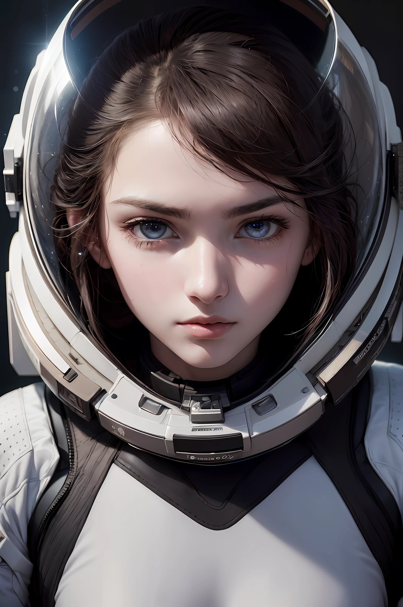 Photo, best quality, masterpiece, portrait of (18yo  woman:1.2), sexy, (__advanced-science-fiction-locations__:1.3), (__advanced-science-fiction-spacesuits-II__:1.3), advanced-science-fiction-helmets, (beautiful eyes:1.3), (ultra detailed face:1.2), (looking at camera:1.1), analog, masterpiece, (detailed facial features:1.1), (pale skin:1.2), (slim body:1.4), (small breasts:1.3), detailed textured, fabric, cinematic lighting, advanced-artist-photographer