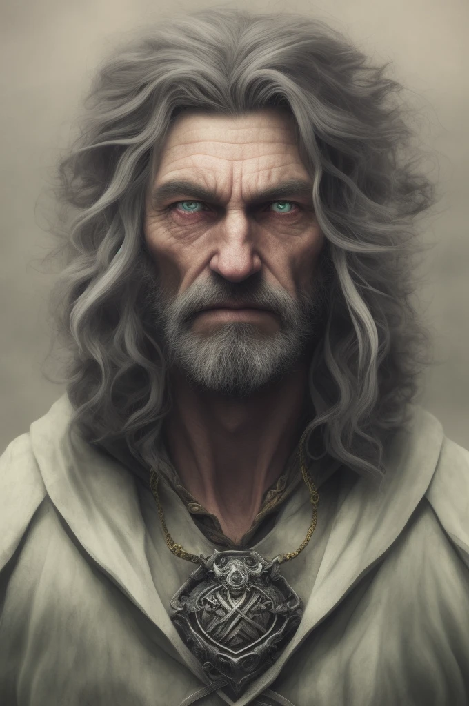 Wizard,Realistic,Ultra HD,Hood,Medal Neck,Red Eyes