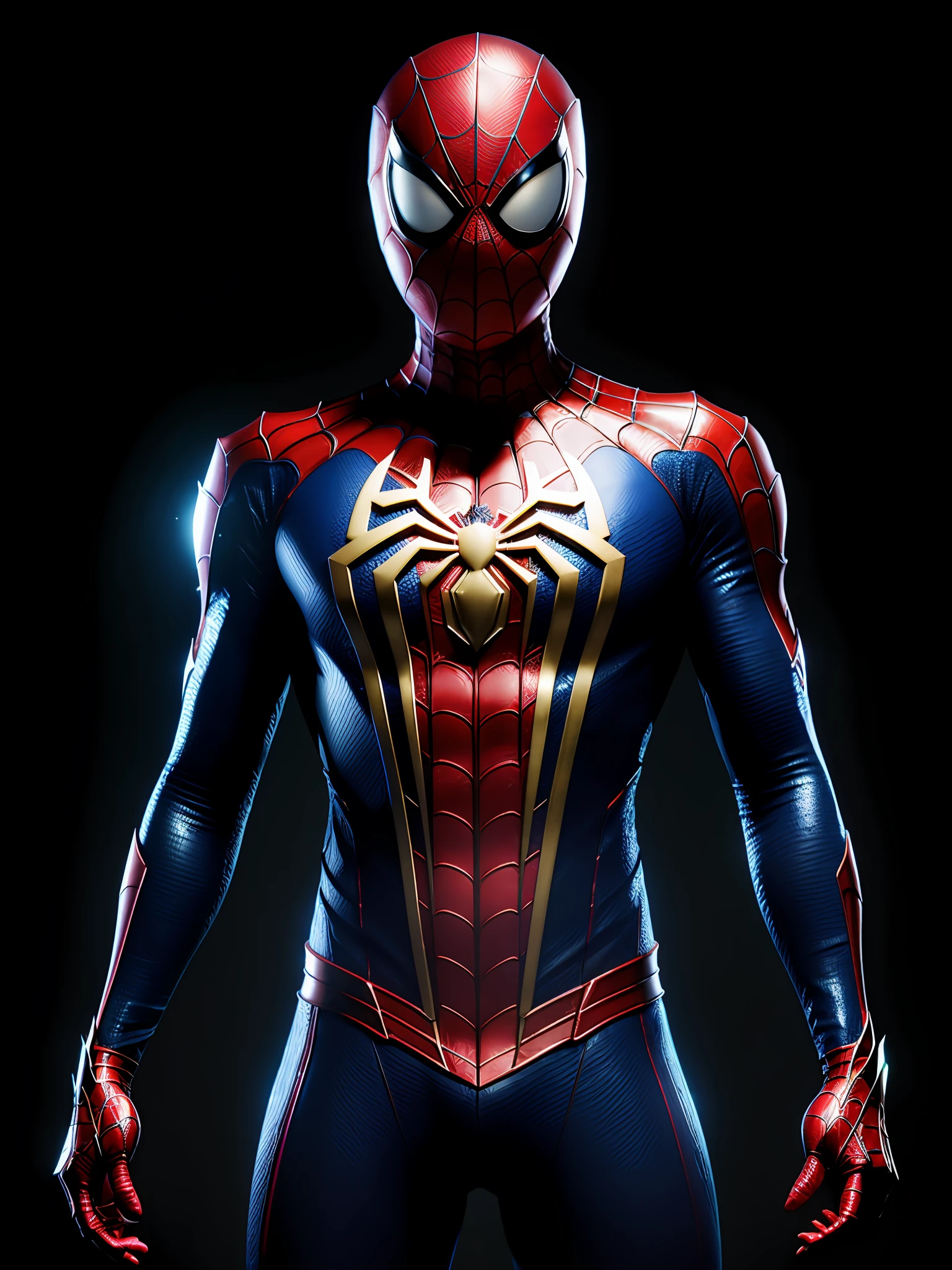 midjourny-v4 style, Professional Photoshot medium a spiderman perfectly ...