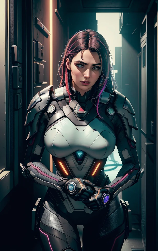 (estilo cómico), (arte lineal de colores:1.5), ((mejor calidad)), ((Obra maestra)), (detallado:1.4), 3d, una imagen de una hermosa mujer cyberpunk,HDR (Alto rango dinámico),trazado de rayos,NVIDIA RTX,Súper resolución,irreal 5,dispersión subsuperficial,texturizado PBR,Postprocesamiento,Filtrado anisotrópico,Profundidad de campo,Máxima claridad y nitidez,Texturas multicapa,Albedo and Specular maps,Sombreado de superficie,Simulación precisa de la interacción entre la luz y el material.,proporciones perfectas,renderizado de octanaje,Iluminación de dos tonos,Amplia apertura,ISO bajo,balance de blancos,Regla de los tercios,8K CRUDO, (Realista:1.3), (adulto maduro:1.5)