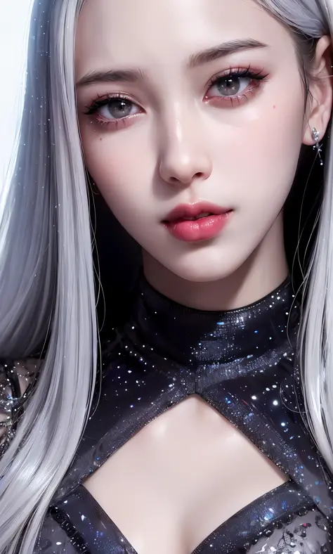 (8k, RAW photo, photorealistic:1.25) ,( lip gloss, eyelashes, glossy side, shiny skin, best quality, ultra high resolution, depth of field, chromatic aberration, caustic, wide light, natural shadow, Kpop idol) Watch the audience smile with serenity and god...