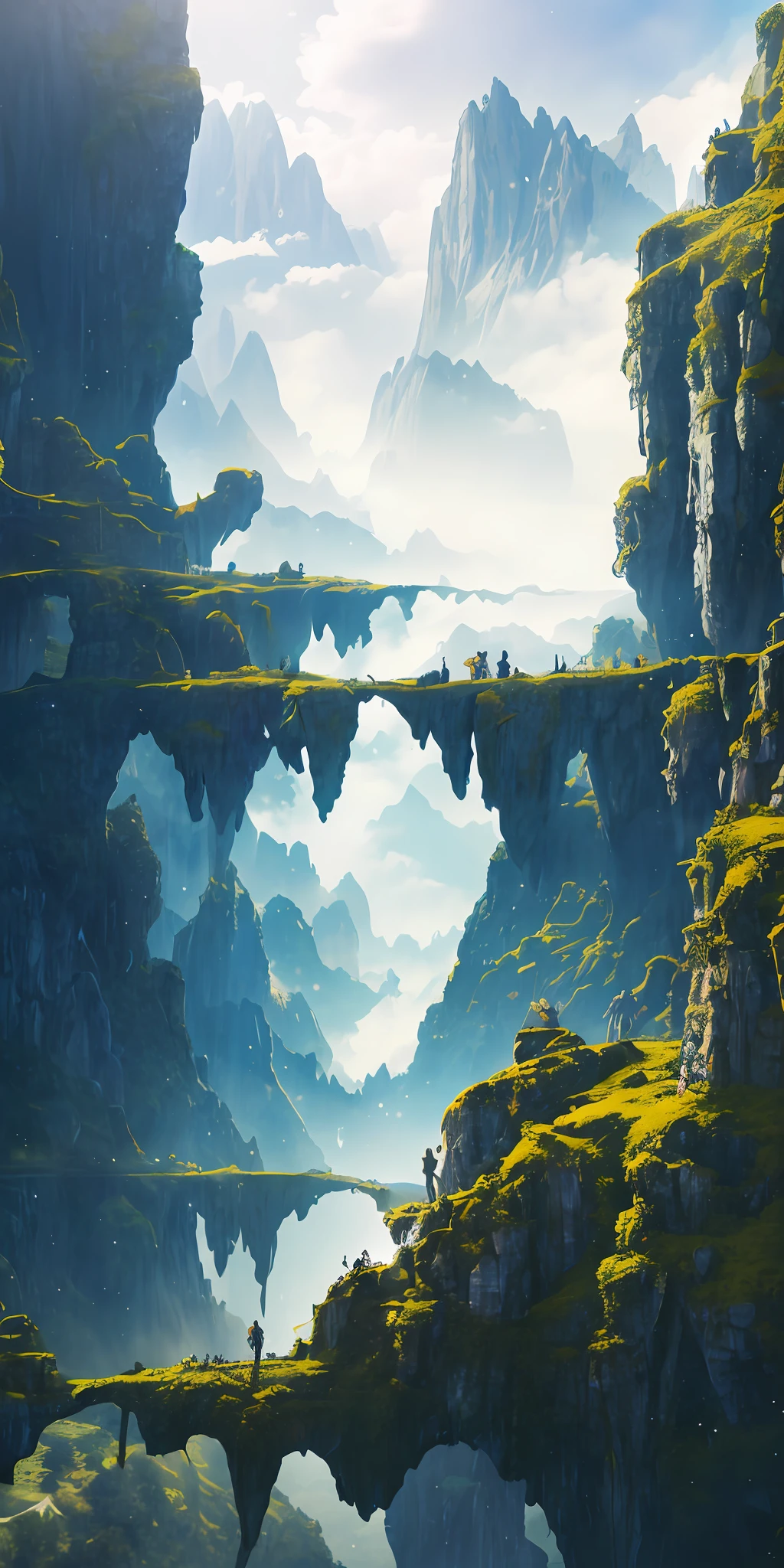 In a remote mountain town, cut off from the outside world, a group of