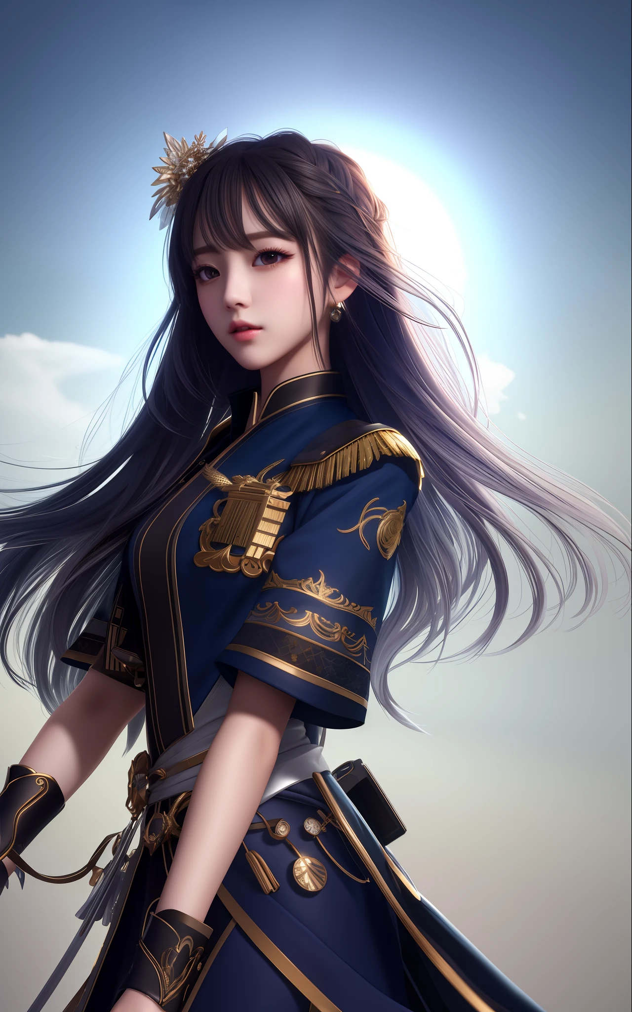 (extremely detailed CG unity 8k wallpaper), the most beautiful artwork in the world, 1girl, upper body,kpop idol, jisoo,