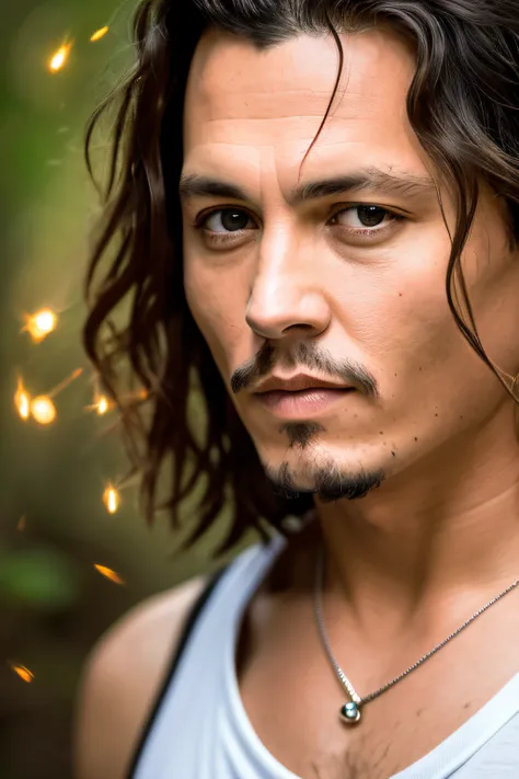 Masterpiece, Johnny Depp Walks Through the Jungle (Night of Fireflies ...