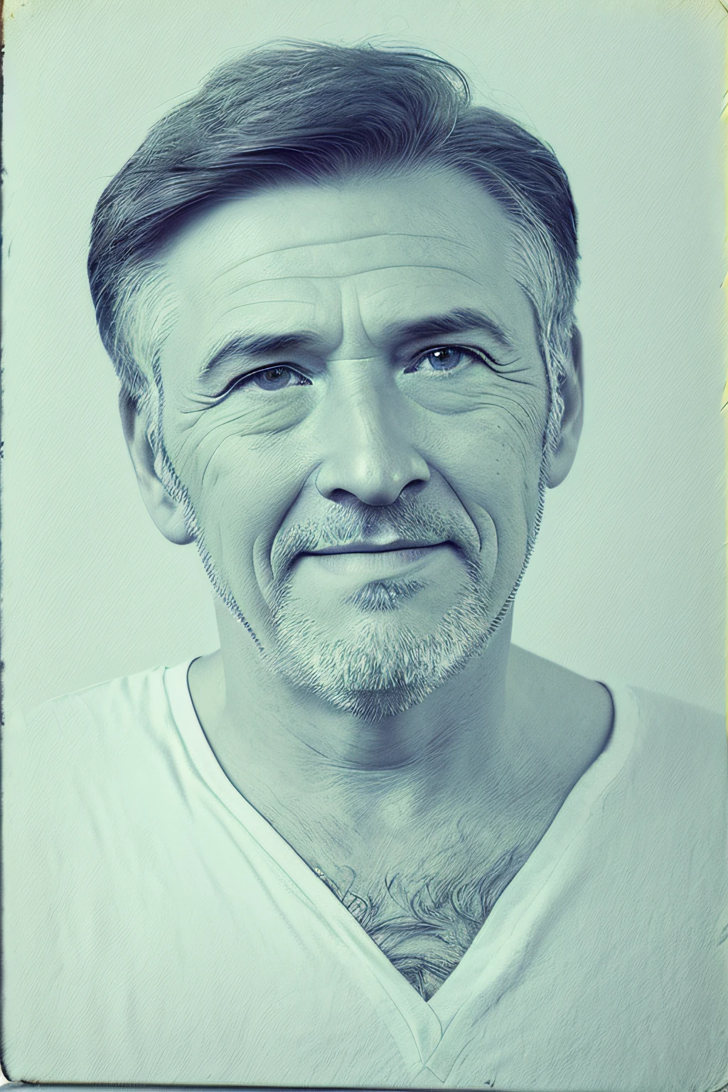 Middle-aged man, full face portrait