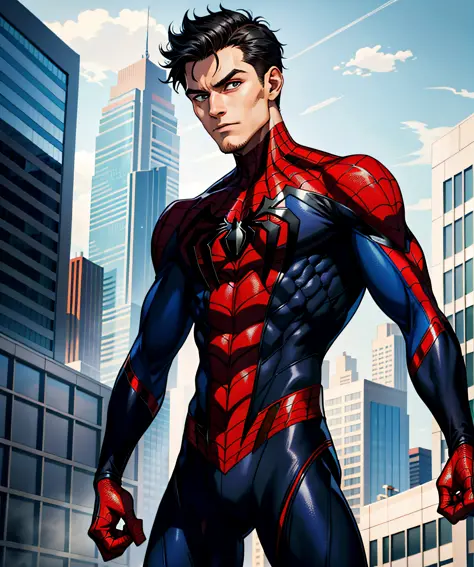 spiderman modern black suit