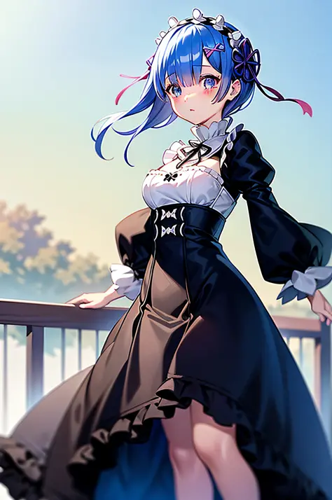 rem(re:zero), re:zero style, 1girl, masterpiece, highest quality