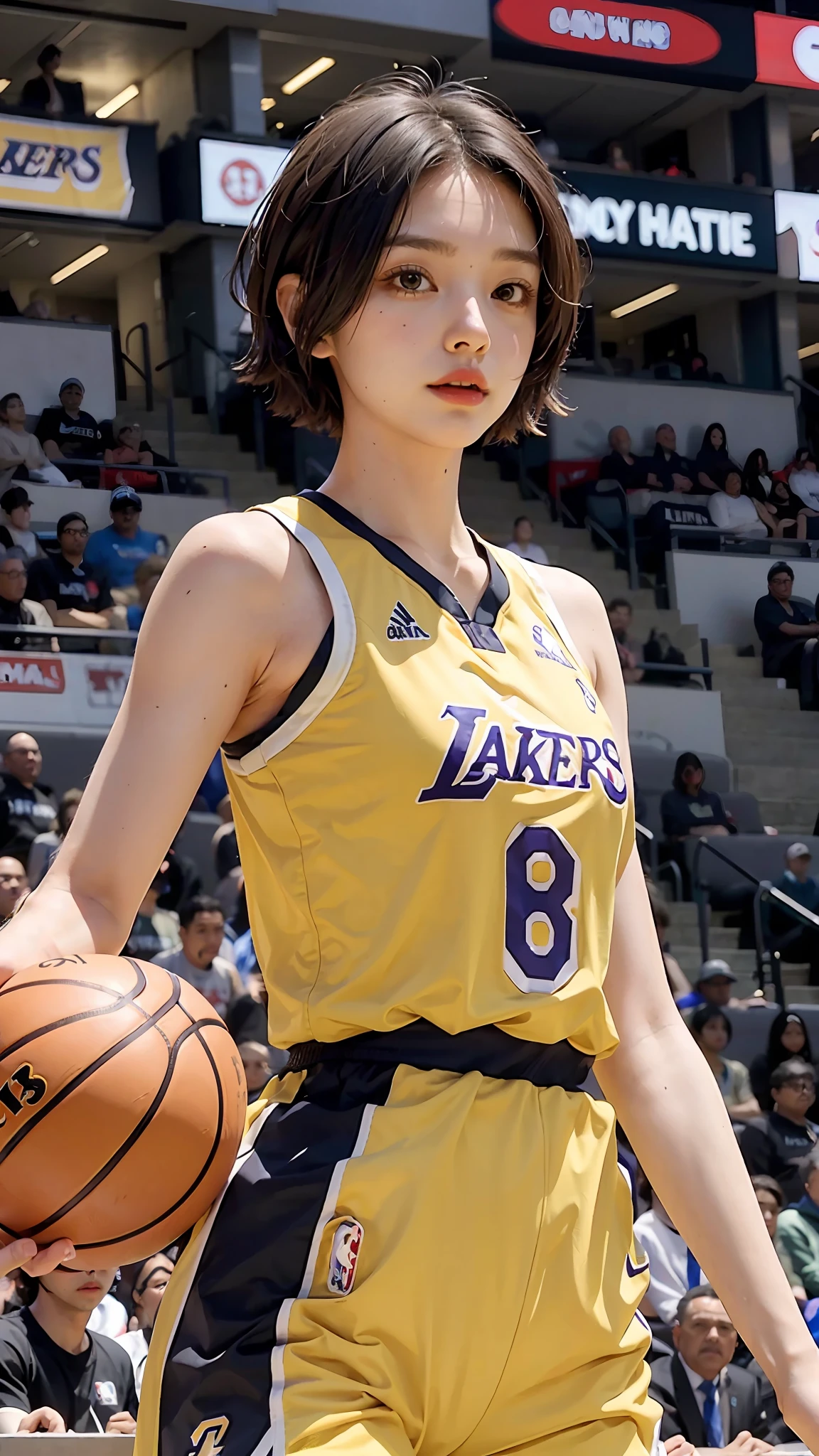 Maillot des 2025 lakers femme