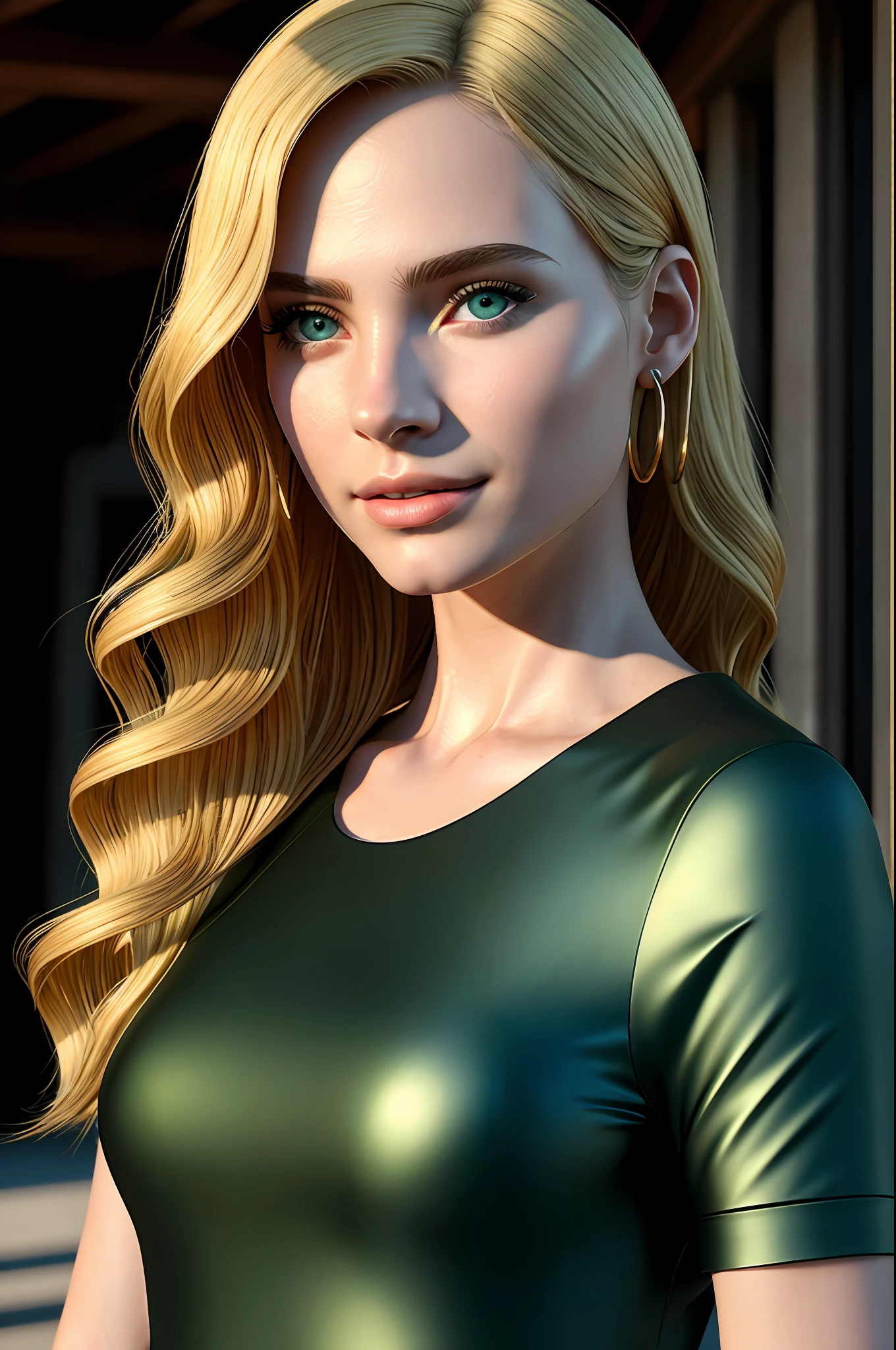 (8k, RAW photo, best quality, masterpiece: 1.2), (realistic, photo-realistic: 1.37), 1girl, solo, detailed face,blonde hair detailed green eyes, detailed fingers, delicate, beautiful, professional lighting, photon mapping, radiosity, physics-based rendering,

(best quality, masterpiece: 1.2), professional lighting, photon mapping, radiosity, physics-based rendering,