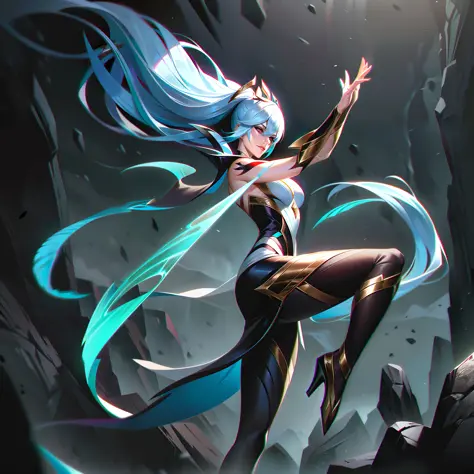 Seraphina, the Blade Dancer, is depicted in her splashart as an agile and lethal warrior, possessing the power to extend the cut...