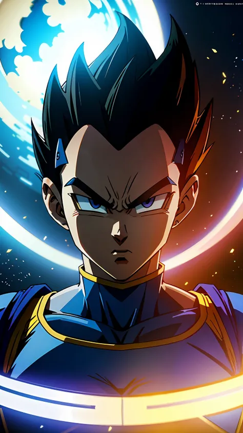 VEGETA Dragon Ball Super, muscular man,ultra detail, octane rendering ...