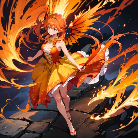 Edea and Ringabel~  Desenho phoenix, Anime, Desenho
