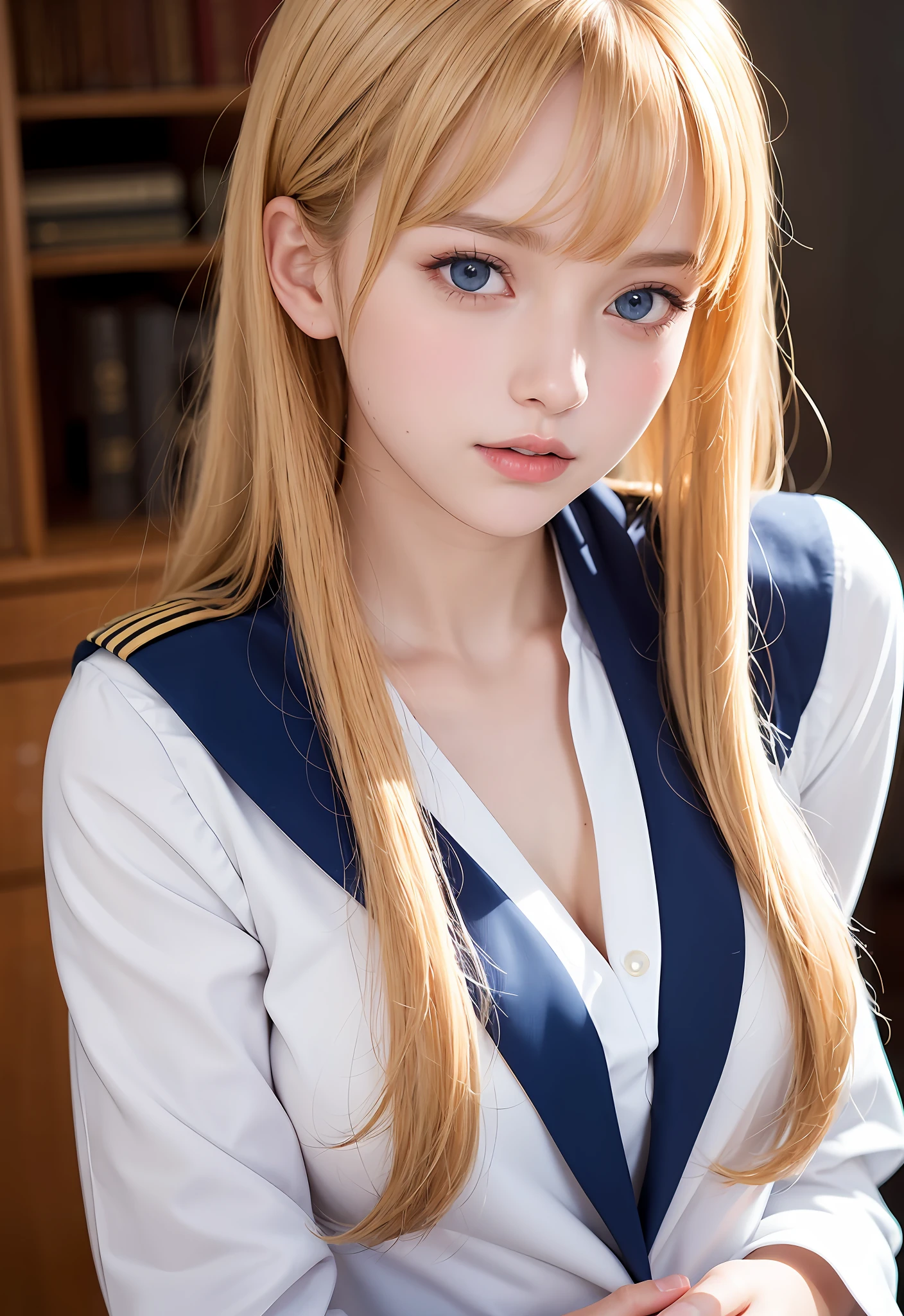 Uniform Sailor Suit High Sch Seaart Ai