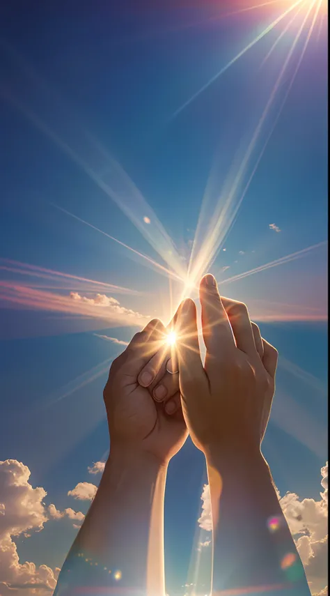 The image depicts a scene of deep sadness, where a person is sitting in ...