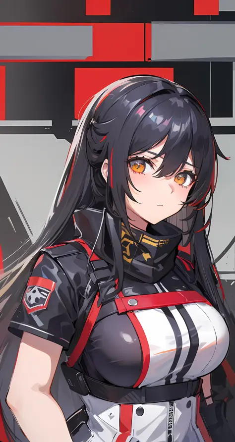 two anime girls with long hair and black and white outfits, girls frontline style, from girls frontline, girls frontline cg, fine details. girls frontline, girls frontline universe, girls frontline, from arknights, kantai collection style, characters from ...