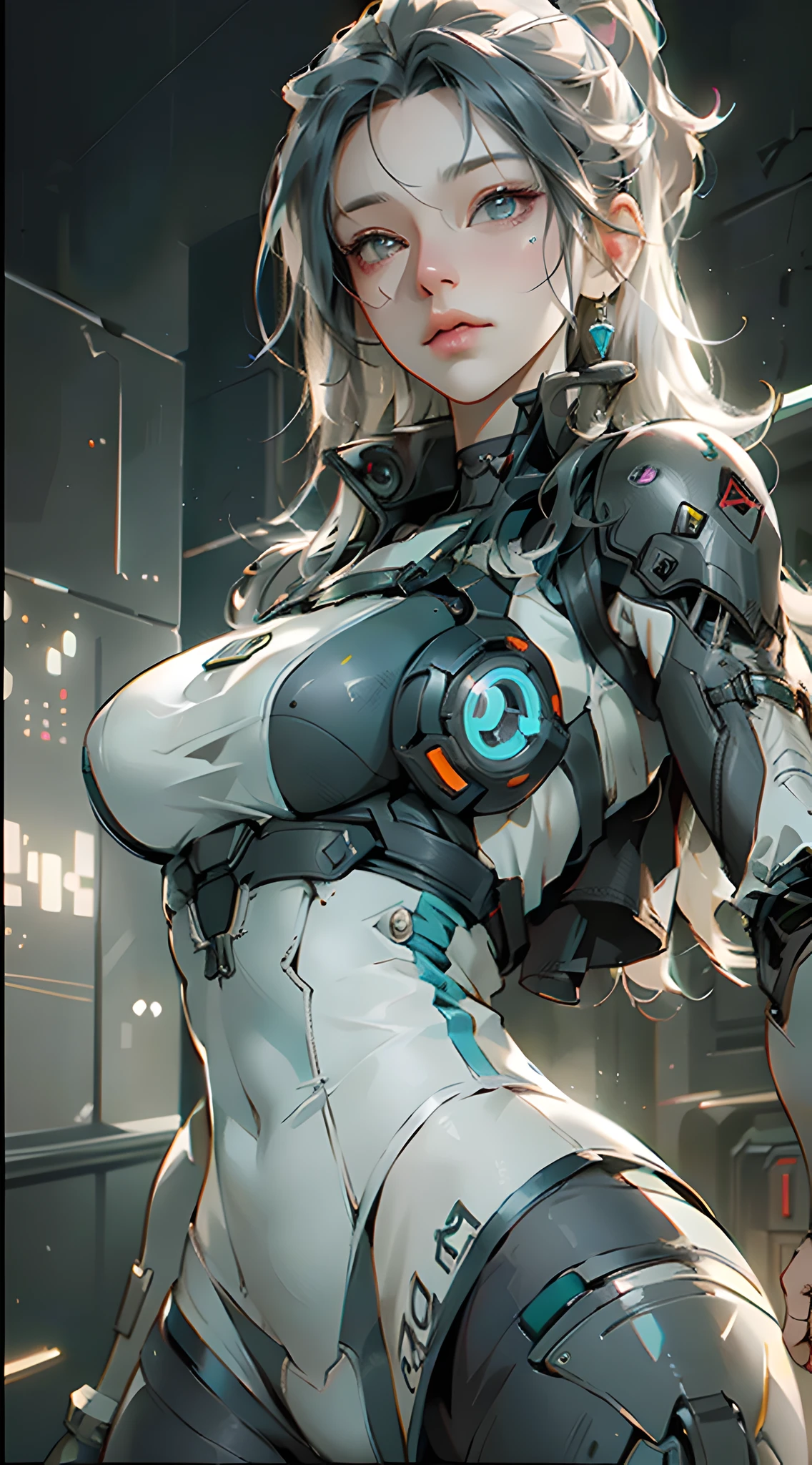 ((melhor qualidade)), ((Obra de arte)), (detalhado:1.4), 3D, uma imagem de uma linda mulher cyberpunk,hdr (dinâmica de alto alcance),rastreamento de raios,NVIDIA RTX,Super-resolução,Irreal 5,dispersão subterrânea,Texturização PBR,Pós-processamento,Filtragem anisotrópica,Profundidade de campo,Máxima clareza e nitidez,Texturas multicamadas,Mapas Albedo e Especulares,Sombreamento de superfície,Simulação precisa da interação luz-material,Proporções perfeitas,renderização de octanagem,Iluminação em dois tons,Grande abertura,ISO baixo,Balanço de branco,regra dos terços,8K CRU,