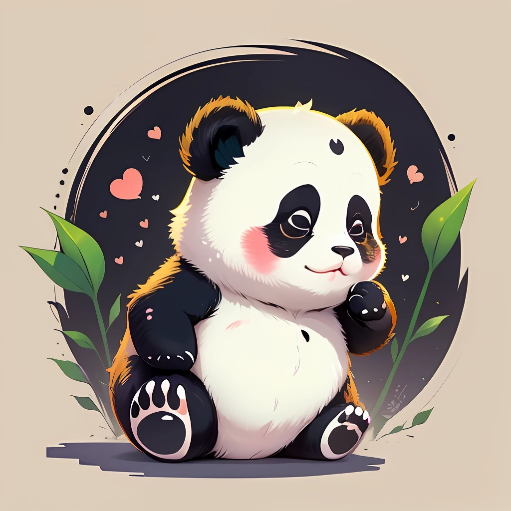 Cute Panda Paws Up Over Wall Panda Face Cartoon Icon Vector Illustration  Stock Illustration - Download Image Now - iStock