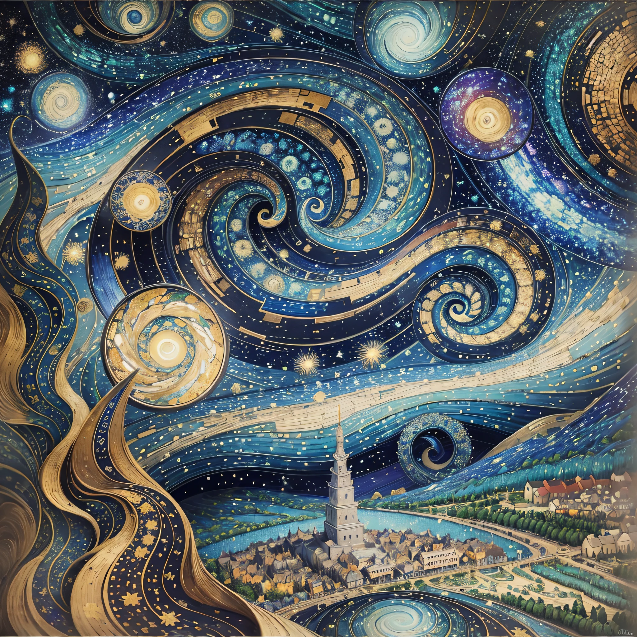 Van 2024 gogh spiral