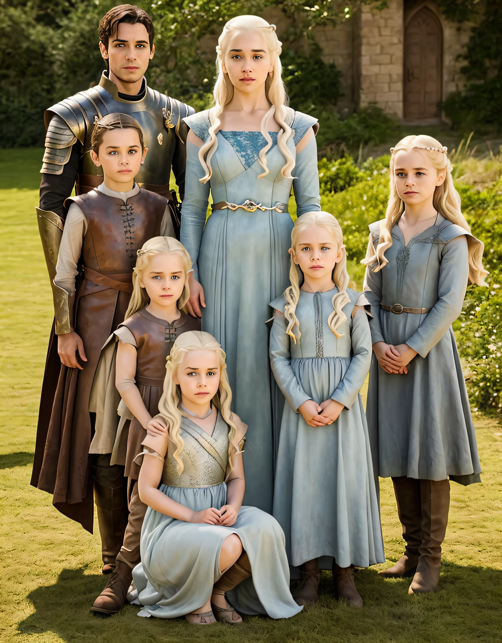 Daenerys Targaryen and her children