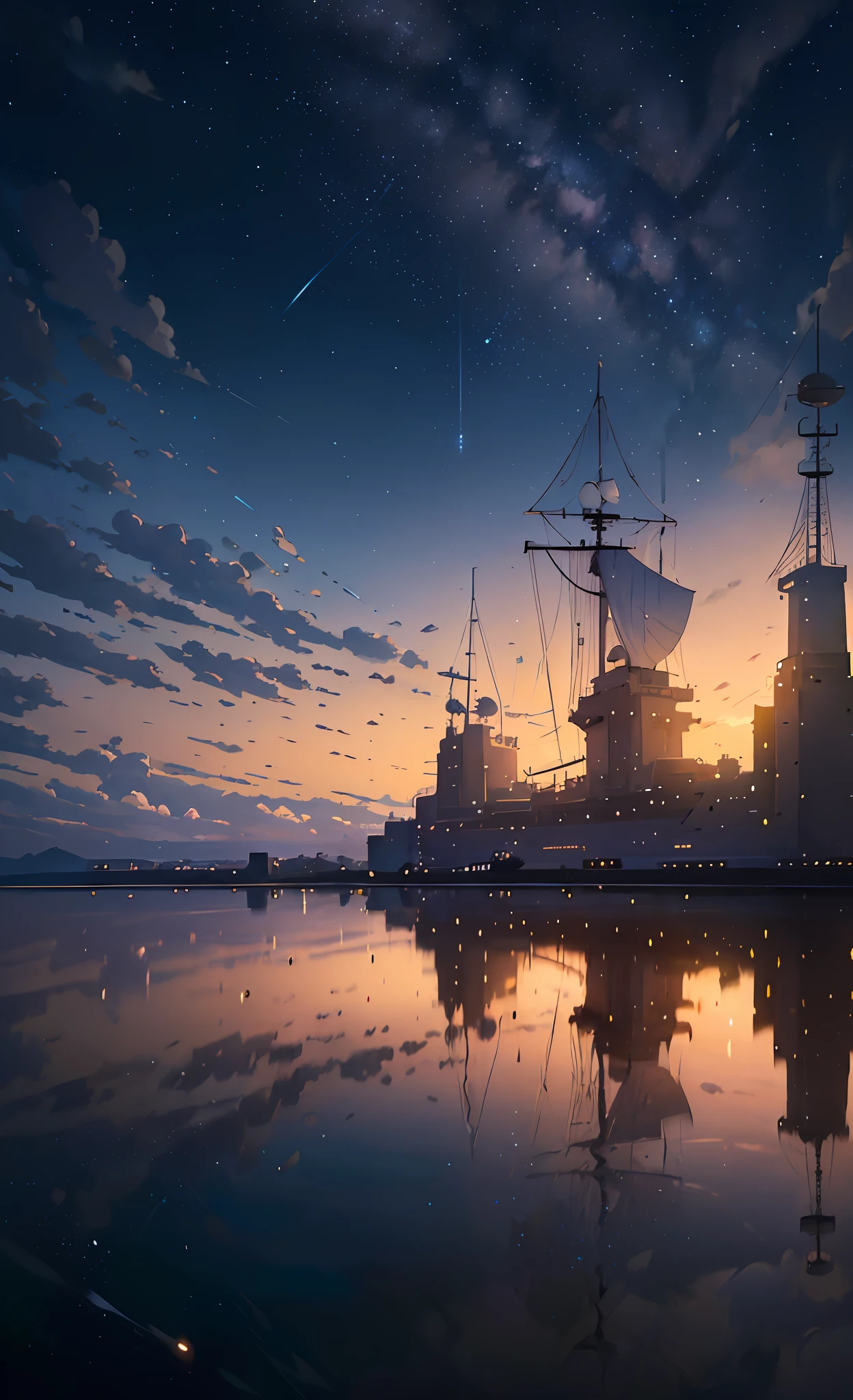 airship building city clouds kemi neko no humans original sky tree |  konachan.com - Konachan.com Anime Wallpapers