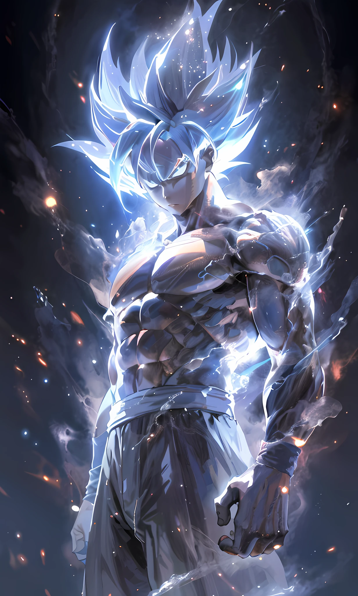 un gros plan d&#39;une personne avec un très grand corps et un très grand corps, ultra instinct, un anime épique d&#39;un homme énergétique, Fond d&#39;écran manga 4K, bleu super saiyan, fond d&#39;écran animé, Fond d&#39;écran animé 4k, Fond d&#39;écran animé 4k, fond d&#39;écran animé 4k, personnage de dragon ball, portrait très détaillé de Goku, Goku humain, Goku Super Saiyan