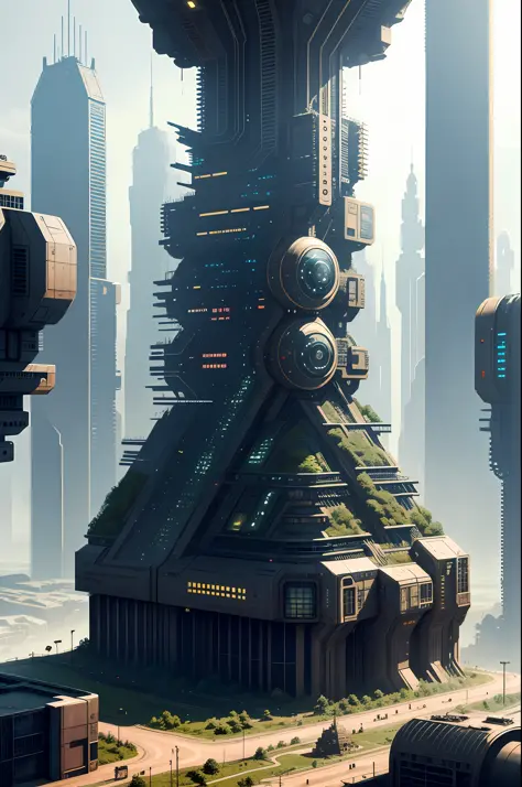 Cverpunk 2077 futuristic city