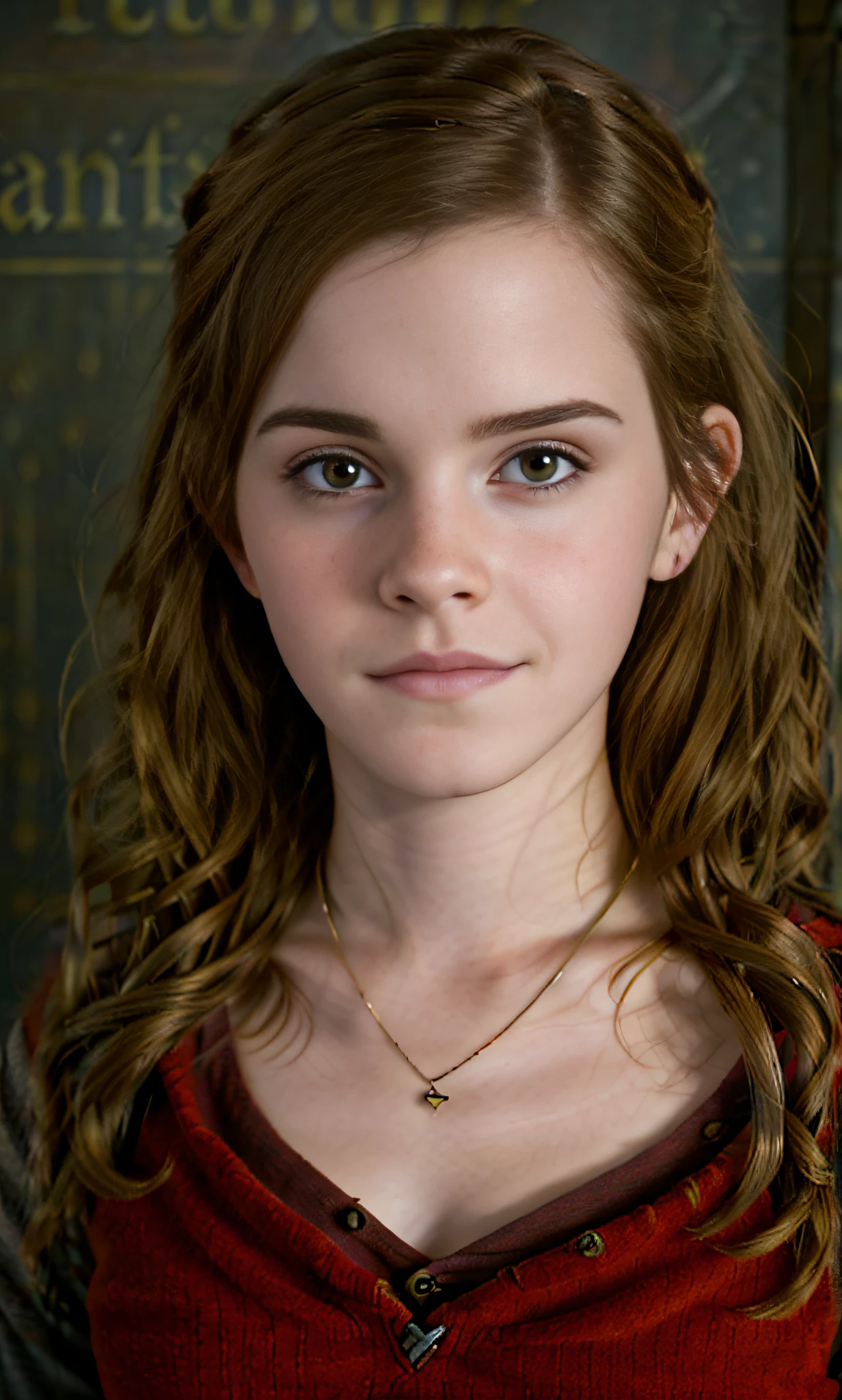 "(primeira pessoa, Emma Watson, ultra realistic, with rugas and frown lines, vestida como Hermione em Harry Potter, with Obra de arte quality in ultra-detalhe, cabeçalho 16k)" -> "(primeira pessoa:1.5, Emma Watson:1.5, ultra-realistic:1.5, rugas:1.5, linhas de expressão:1.5, vestida como Hermione em Harry Potter, Obra de arte, ultra-detalhe, cabeçalho 16k)"