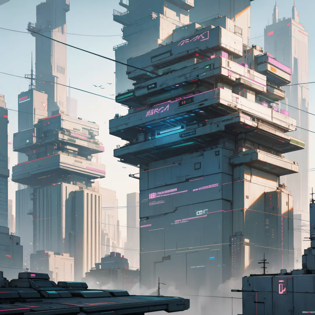 Cyberpunk City, futuristic, very advanced, with a sense of disorientation , HD, gameplay --auto --s2