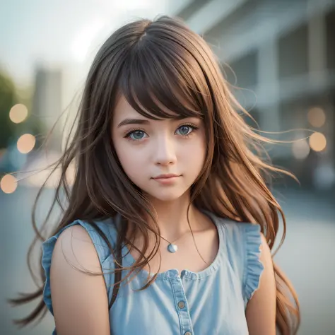Realistic photo of cute girl, F1.2 --auto --s2