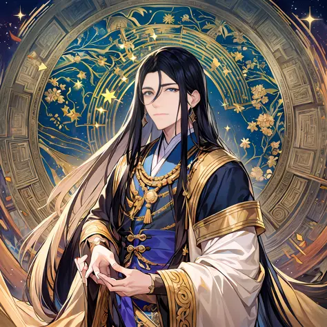 Emperor Xingyu was still a calm person, his eyes cold and elusive. He still wears a dark blue robe embroidered with many star mo...
