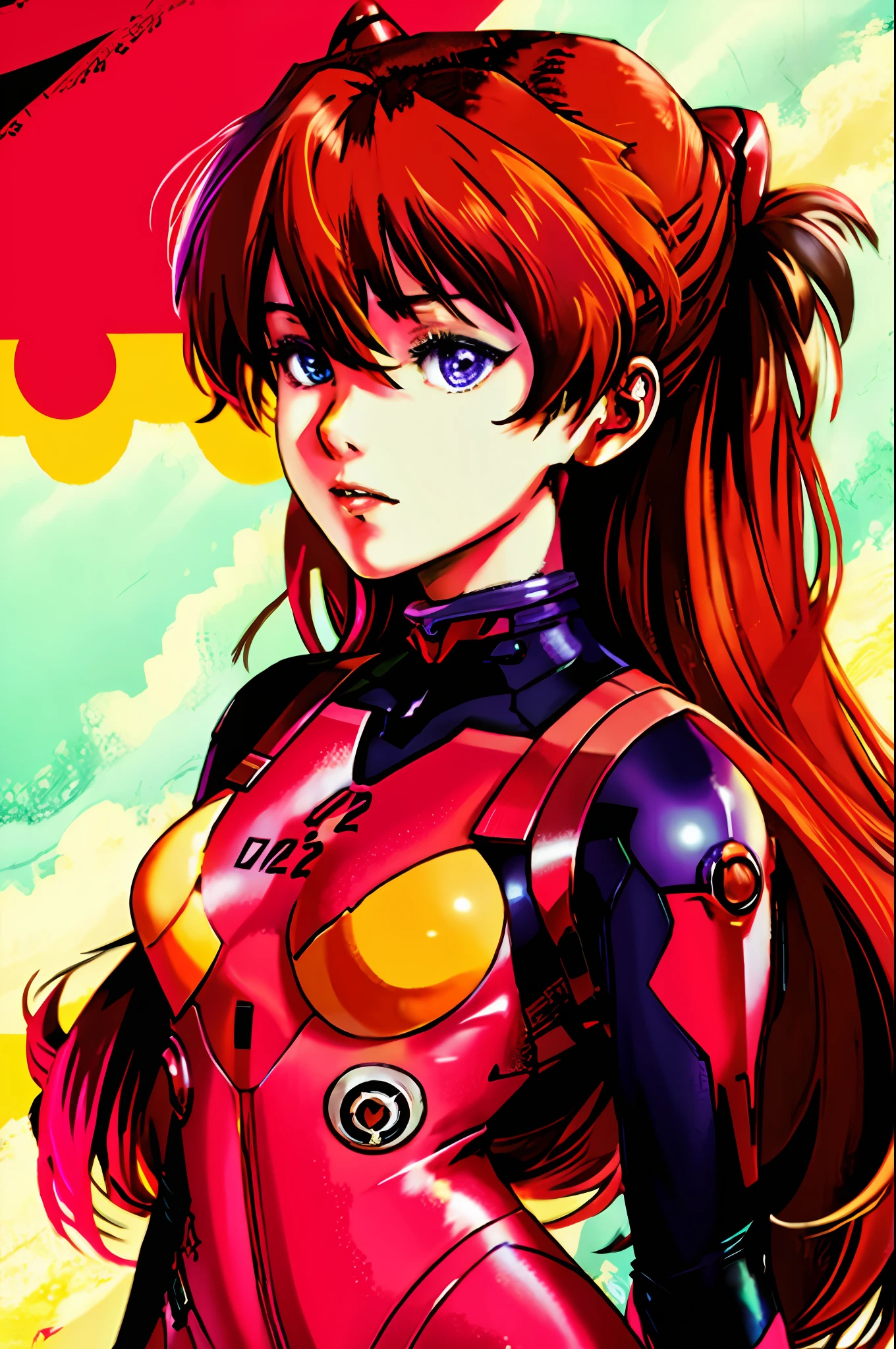 Evangelion, Asuka - SeaArt AI