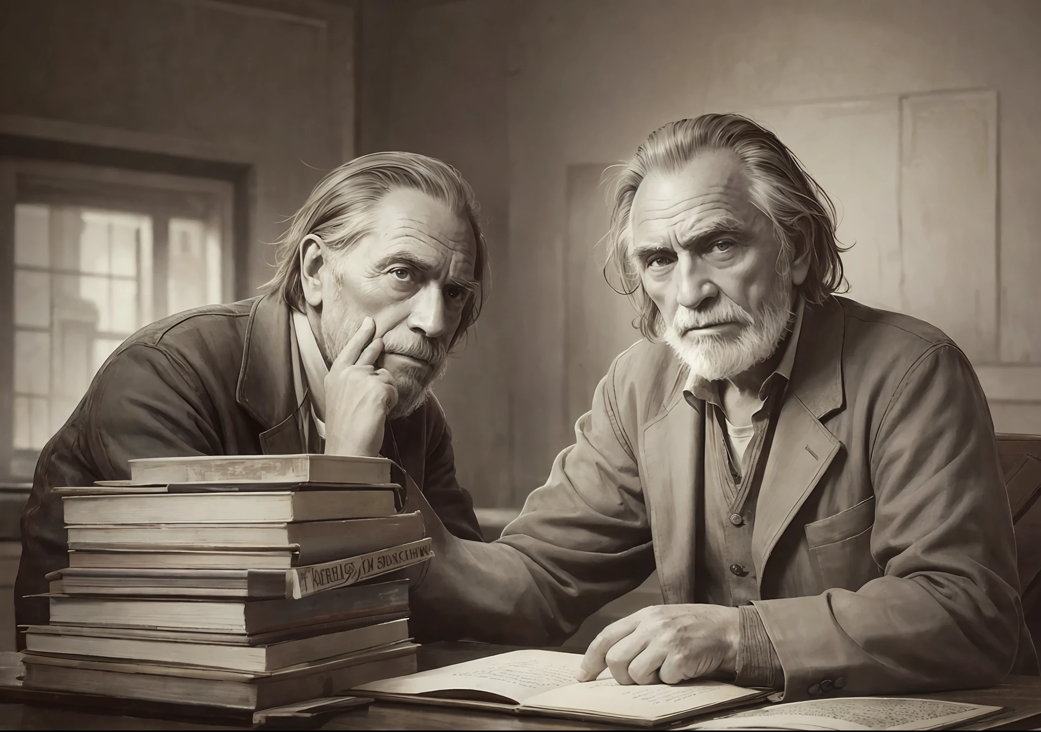 alte Fotos von 1920 ,Bauernhöfe, Menschen , Pferdewagen,Charles Bukowski Dunkles Foto: realistisch, smooth filmisch portrait, Adobe Lightroom, Fotolabor, sehr detailliert, verblasst, art by greg Rutkowski and artgerm ,neutrale Farben: 1,2), (HDR: 1,4) , (sanfte Farben:1.2), hyperdetailliert, (artstation:1.4), filmisch, warmes Licht, dramatisches Licht, (komplizierte Details:1.1), komplexer Hintergrund, (Rutkowski:0.66), (blau und orange:0.4) Charles Bukowski war ein amerikanischer Schriftsteller und Dichter, der für seine rauen und oft kontroversen Werke bekannt war. He was born on 16 August 1920 in Andernach --auto --s2