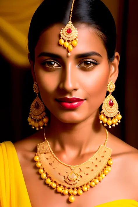 Jewellery for Yellow Sarees – Blingvine