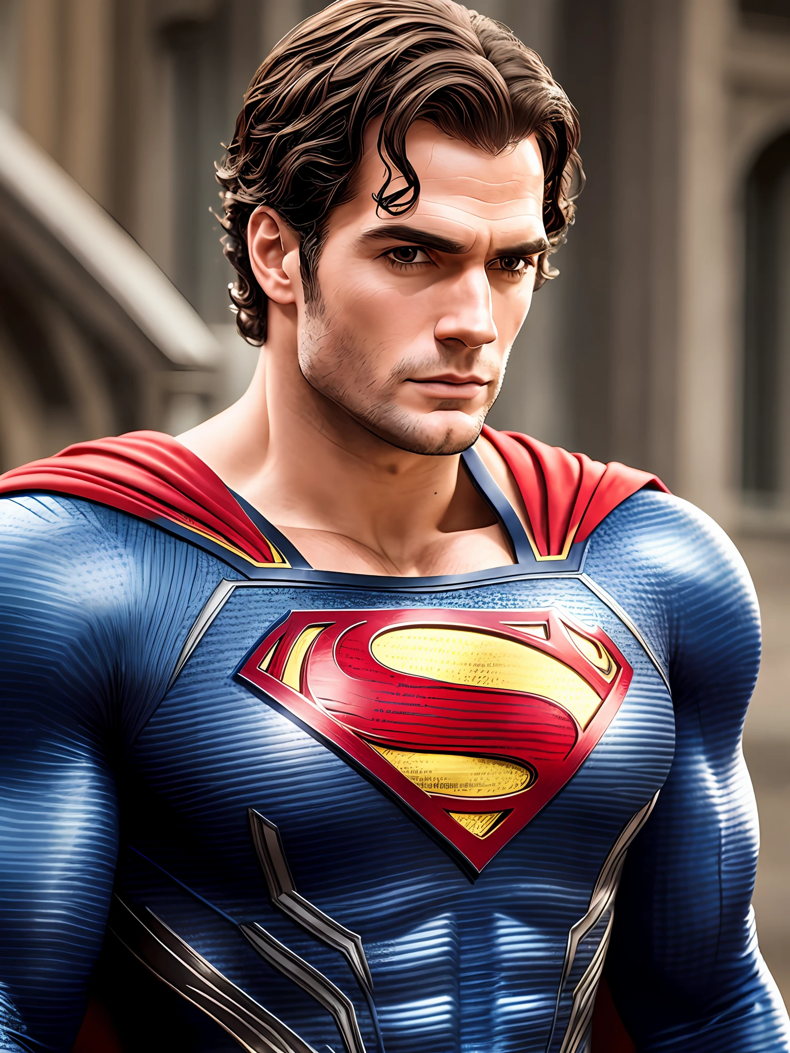 Henry cavill dressed in Superman costume, Photo realistic, 8k,38mm --auto  --s2 - SeaArt AI