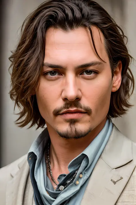 masterpiece, johnny depp, (high detail: 1 1), rough face, natural skin, high quality, nsfw, beautiful eyes, (detailed face and eyes), (face: 1 2), noise, extra, real photo, psd, lamp film photography, sharp focus, contrast lighting, detailed skin, high res...