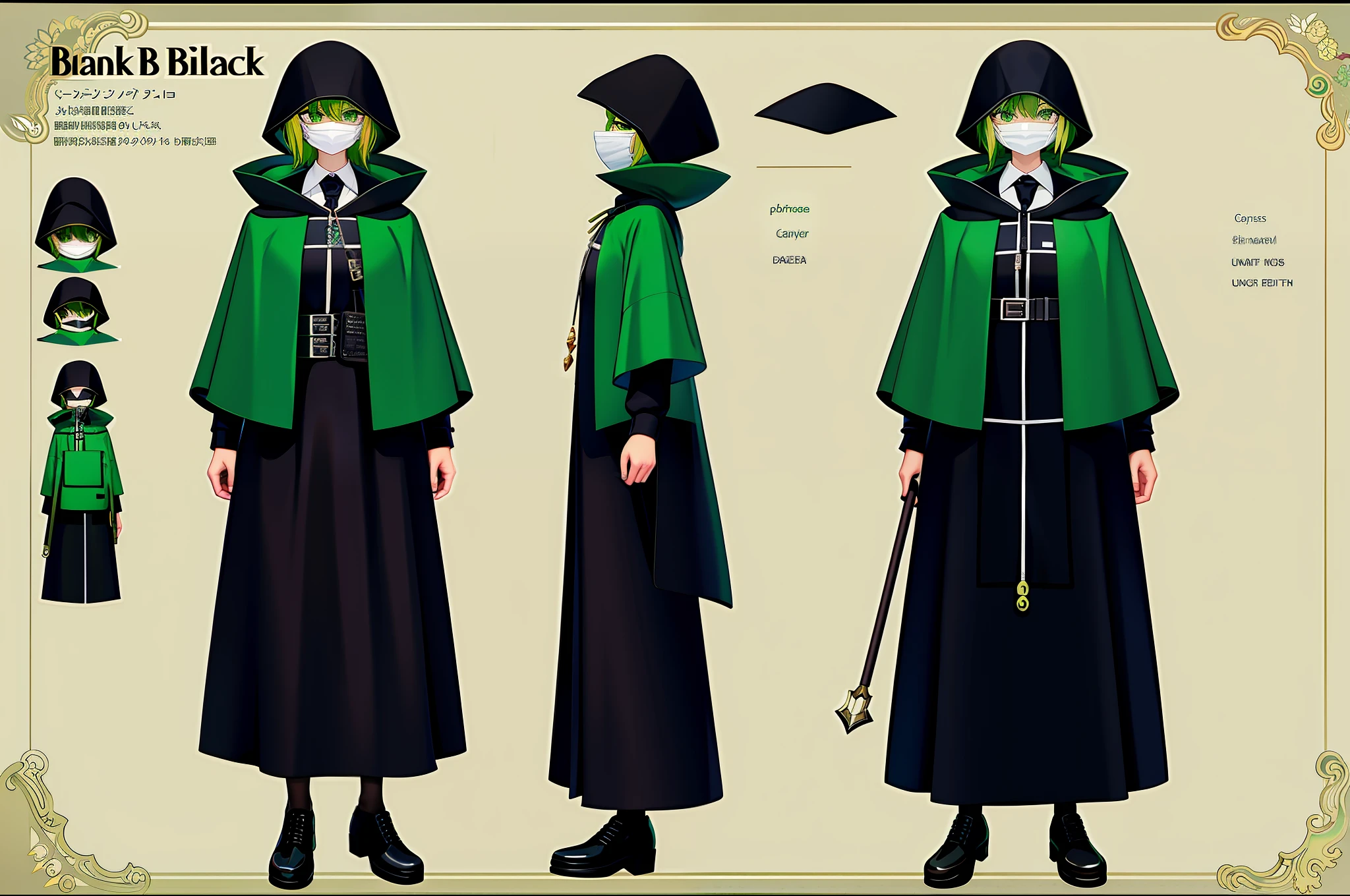 Adult Unisex Anime Character Scouting Legion Hooded Green Cloak | HC-1844 |  eBay