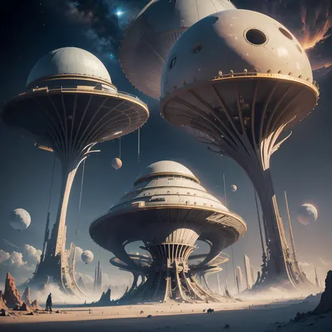 extraterrestrial civilization universe aliens megastructures life forms top quality masterpieces
