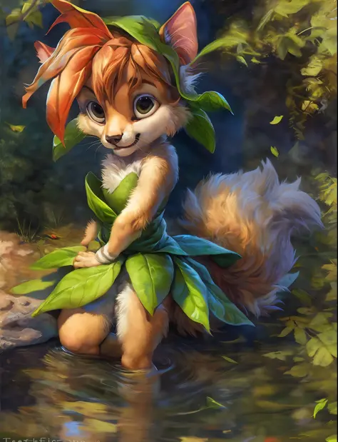 by kenket, by totesfleisch8, (by thebigslick, by silverfox5213:0.8), (by syuro:0.2), elora furry, detailed and extremely fluffy ...