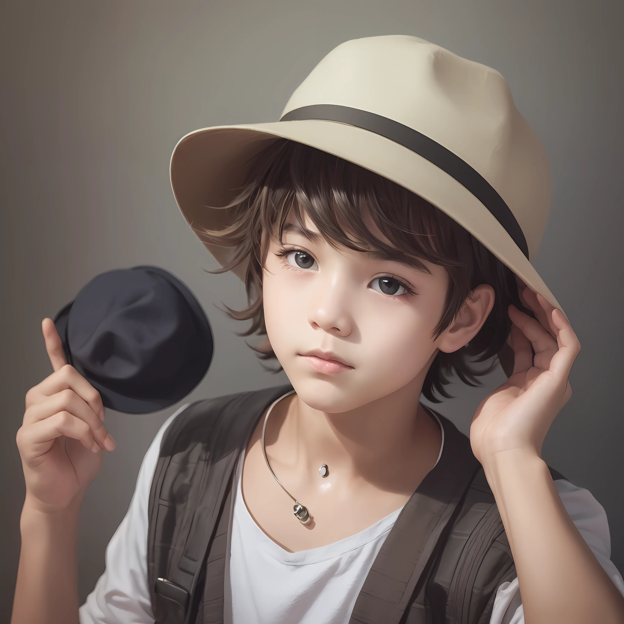 Boy with hat --AUTO --S2 --auto --s2