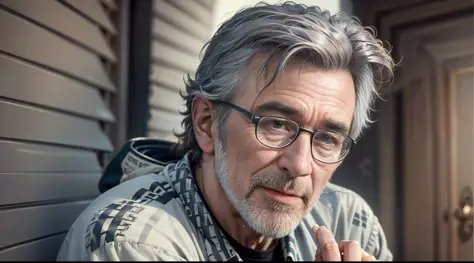 Steven Spielberg, Martin Scorsese, George Lucas, Francis Ford Coppola rock roll band member outfit. ultra-realistic, skin texture, movie light, award-winning photography, artwork, perfect face, flawless, detailed, no mutation, image perfection.