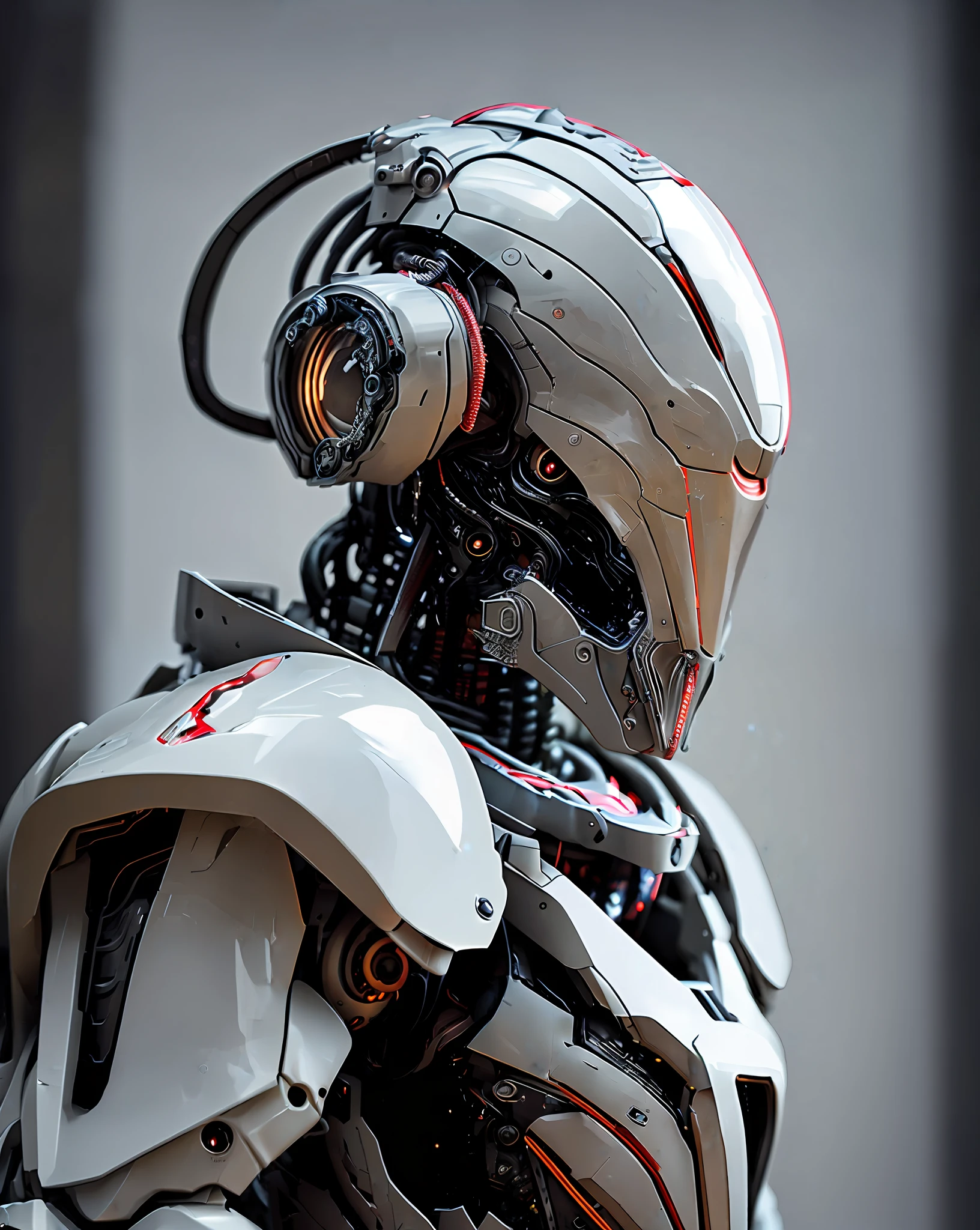 dvメカ, 85mm, F1.8, ロボットのポートレート, 暗い Matte Smooth Ceramic, 複雑なデザイン, 非常に詳細, 細かいディテール, 非常にシャープな線, 映画照明, リアルな写真, 細部までこだわった傑作, 暗い_ファンタジー, サイバーパンク ,(チェーンソー,チェーンソー man,赤:1.1),1人,機械の驚異,ロボットの存在,サイバネティックガーディアン,ボロボロのメカスーツを着て,複雑な,(スチール金属 [錆びた]),エレガント,明確な焦点,グレッグ・ルトコウスキー撮影, 柔らかな照明, 鮮やかな色彩, 傑作, ((通り)), カウボーイショット, ダイナミックなポーズ,